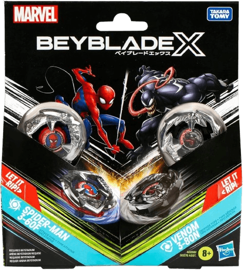 Spider-Man 3-60F and Venom 3-80N Multipack Set Hasbro G0288